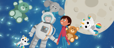 Animatie Amalia kinderziekenhuis ter ondersteuning patiënten